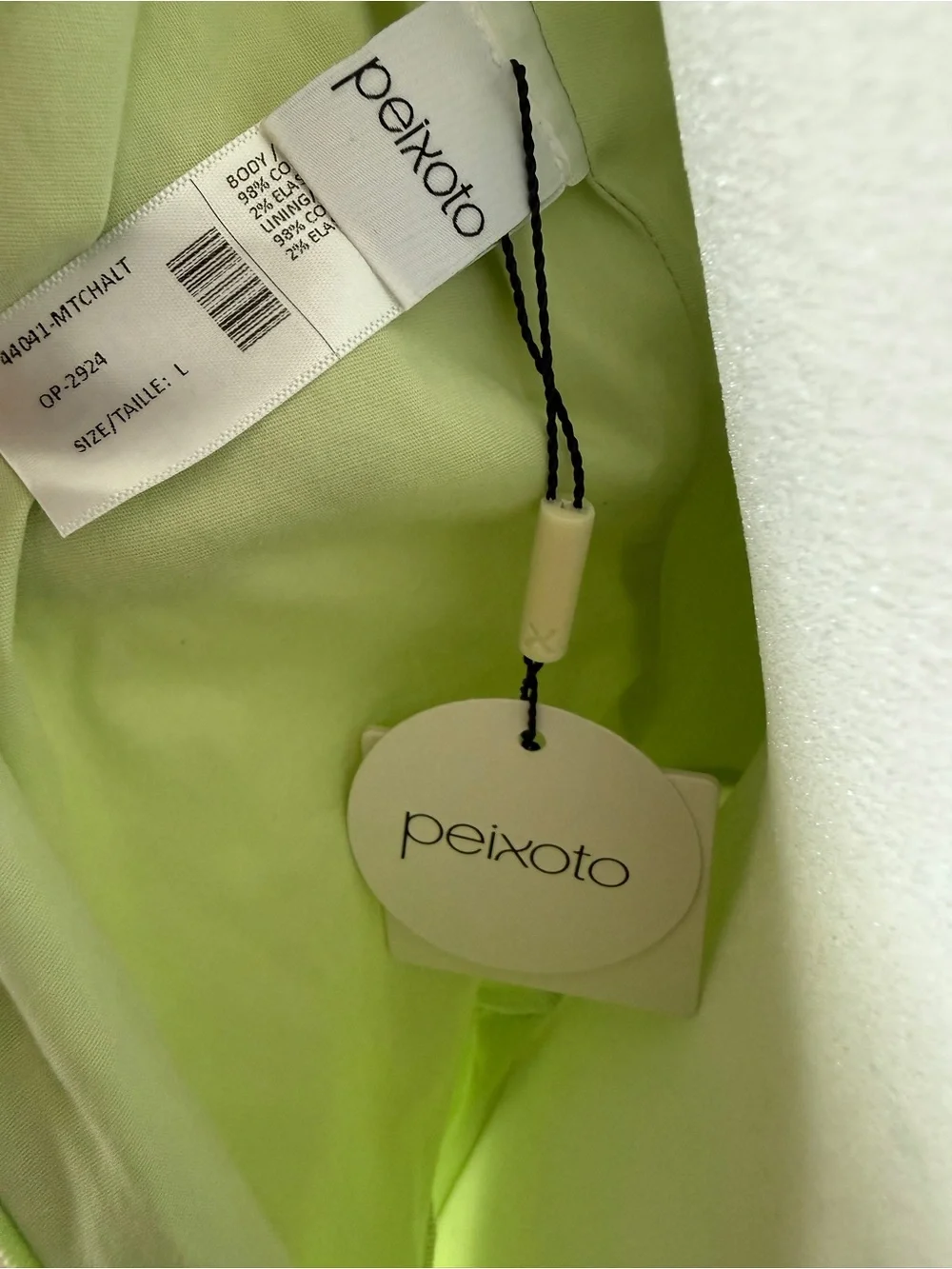 NWT Anthro Peixoto Light Sage Green Tie-Shoulder Midi Dress - Picture 4 of 4